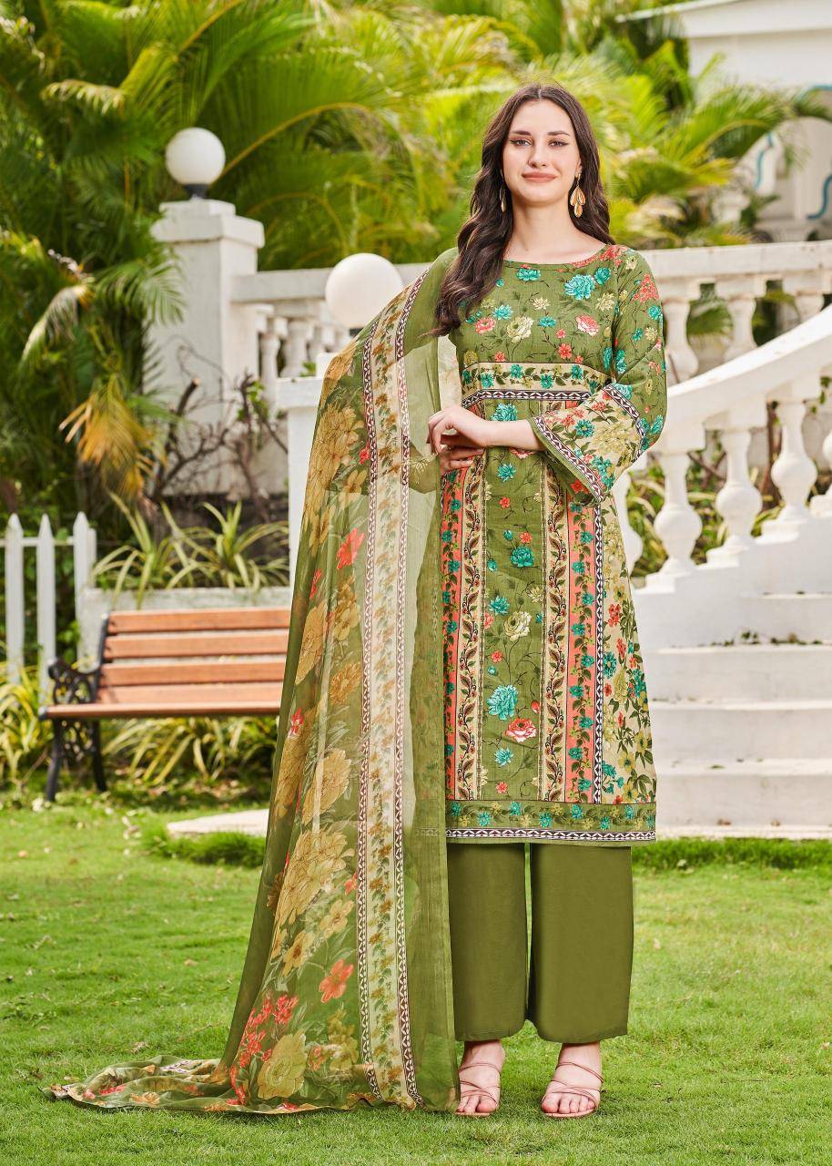 Alok suit ocean Wholesale dress material suppliers